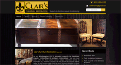 Desktop Screenshot of clairsrestoration.com